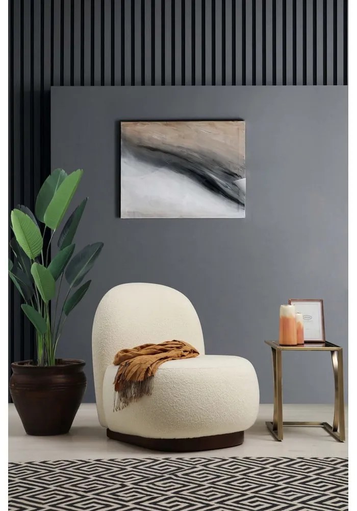 Fotoliu alb Artie Tina