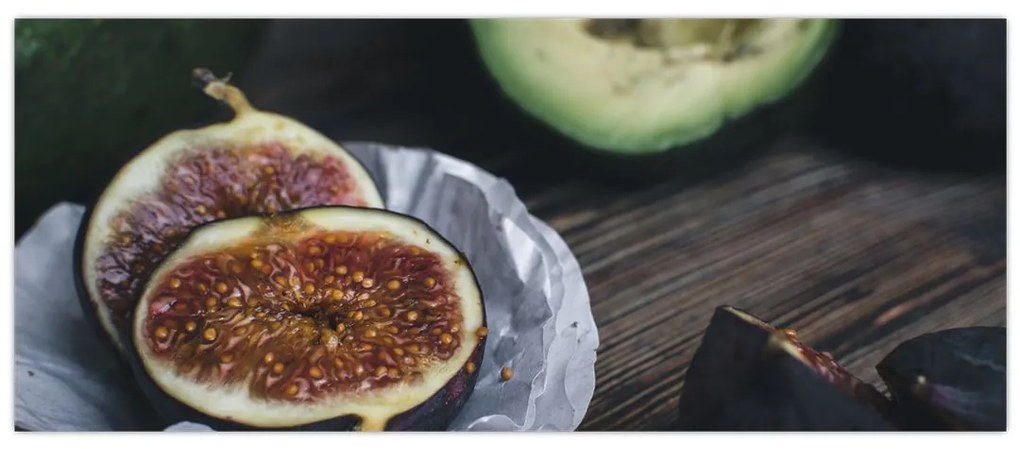 Tablou cu fistic și avocado (120x50 cm)