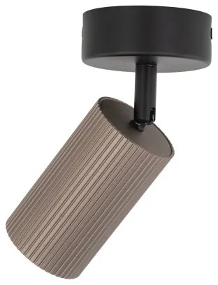 Spot TUNE 1xGU10/10W/230V negru/maro