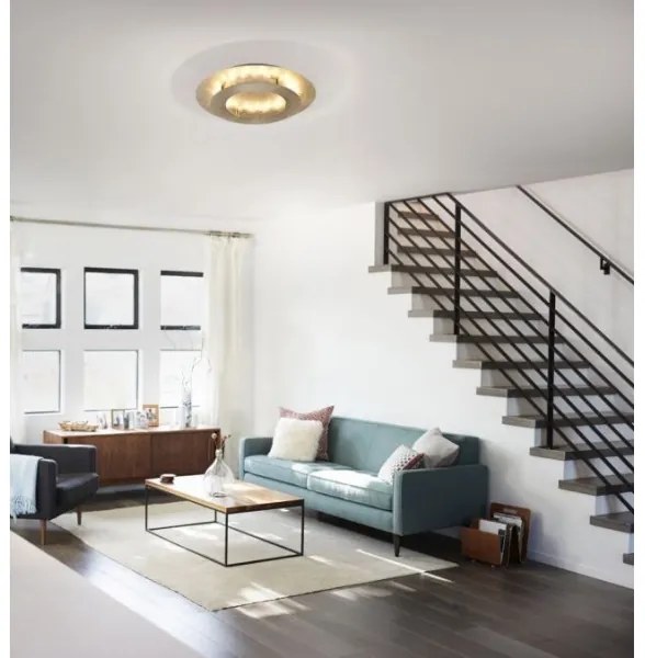 Plafonieră LED NEVIS LED/18W/230V aurie Paul Neuhaus 9620-12