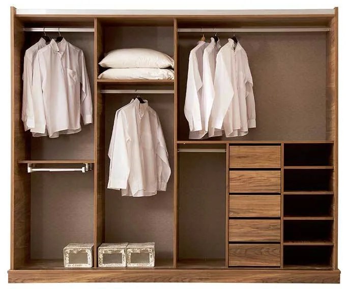 Walnut Set de mobilă turcească pentru dormitor în stil Modern