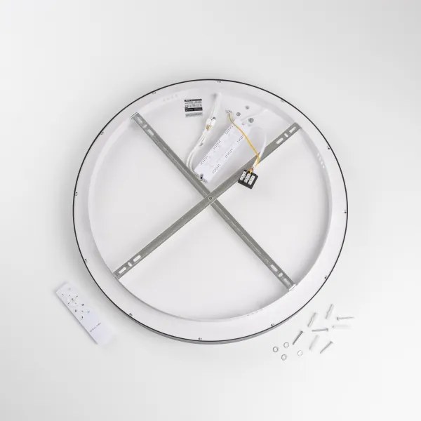 Brilagi - Plafonieră LED dimmabilă FALCON II LED/99W/230V, Ø 60 cm, negru + telecomandă