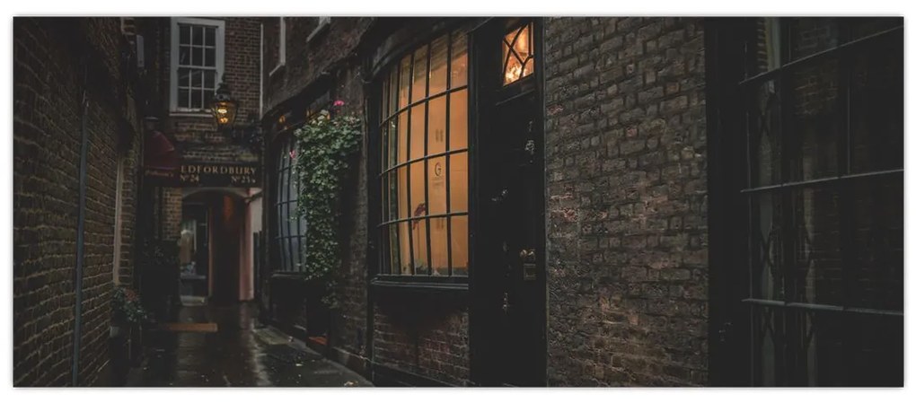 Tablou -Strada din Londra (120x50 cm)
