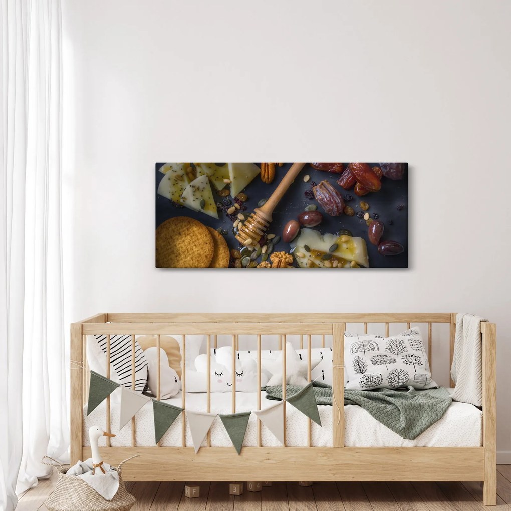 Tablou cu cu fructe uscate (120x50 cm)