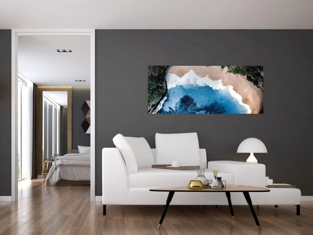 Tablou cu plaja Nusa Penida, Indonesia (120x50 cm)
