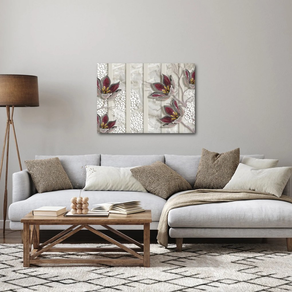 Tablou - Flori decorative (70x50 cm)