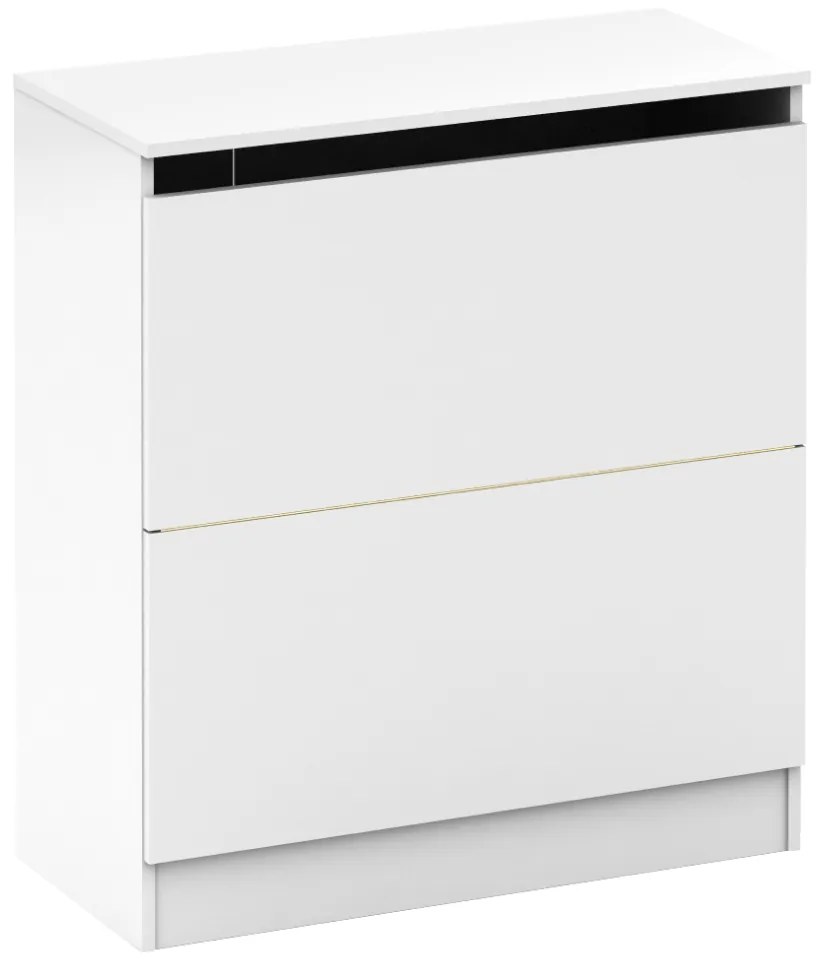 Dulap pentru pături BETTY 2, alb