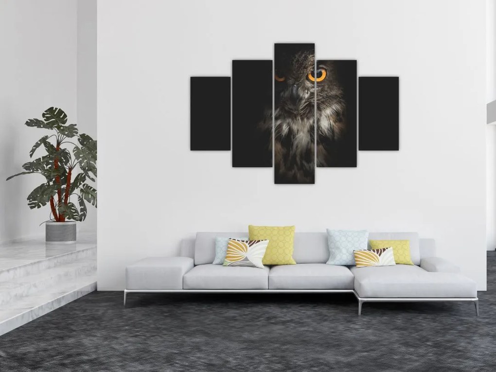 Tablou cu bufnița (150x105 cm)