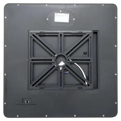 Plafonieră LED, 32 W, 230 V, 3000/4000/6500 K, 40 x 40 cm, negru