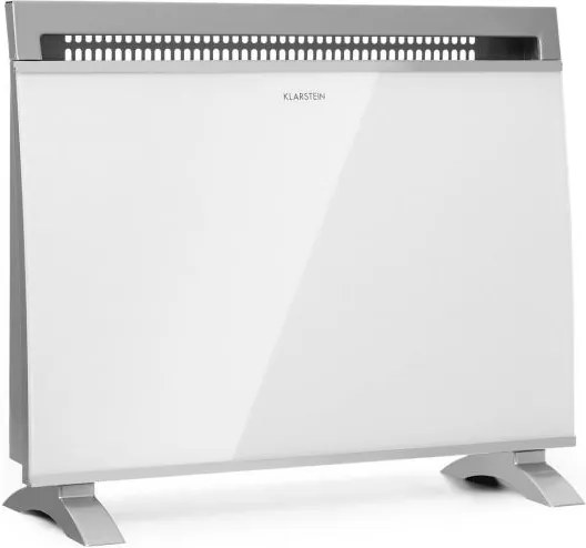 Klarstein  Gotland, convector de sticlă, 600/900/1500 W, albă