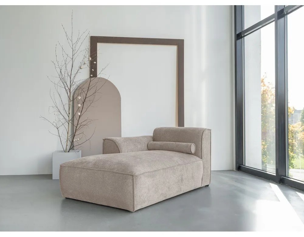 Modul pentru canapea bej (cu colț pe partea stângă ) Flex Felix – Miuform