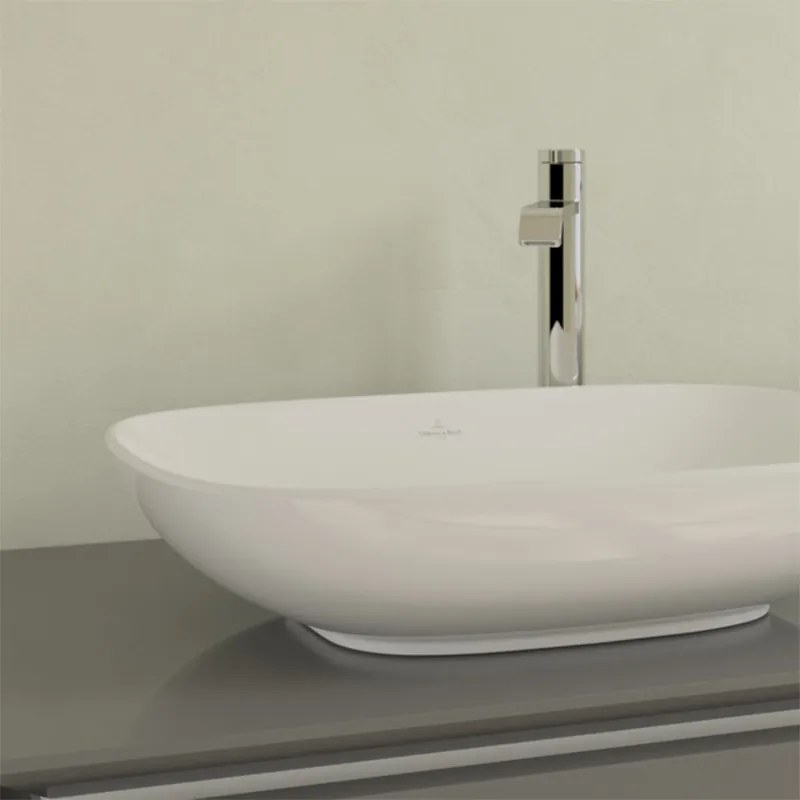 Lavoar pe blat, Villeroy & Boch, Loop & Friends, dreptunghiulat, 56 cm, alb