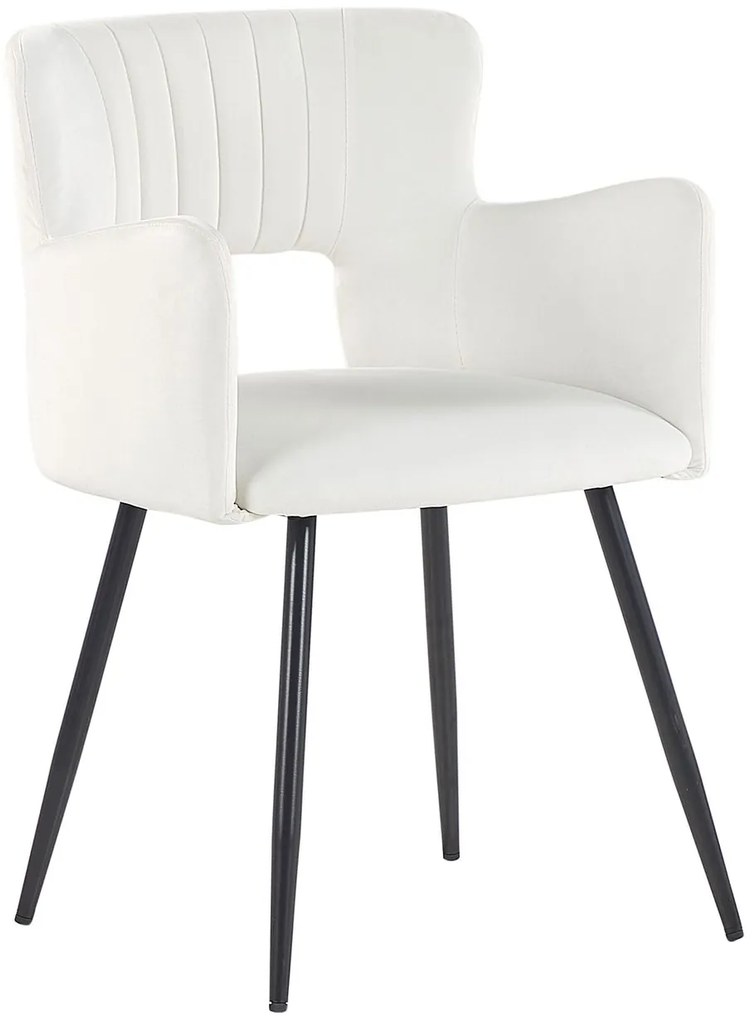 Set 2 buc scaune de sufragerie Shelba (alb) . 1075764