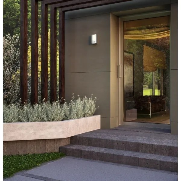 Aplică LED de exterior cu senzor WARP LED/8W/230V IP44 Redo 90486