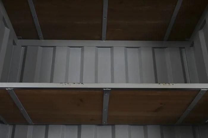 Bufet, gri, din metal, stil industrial, Cargo