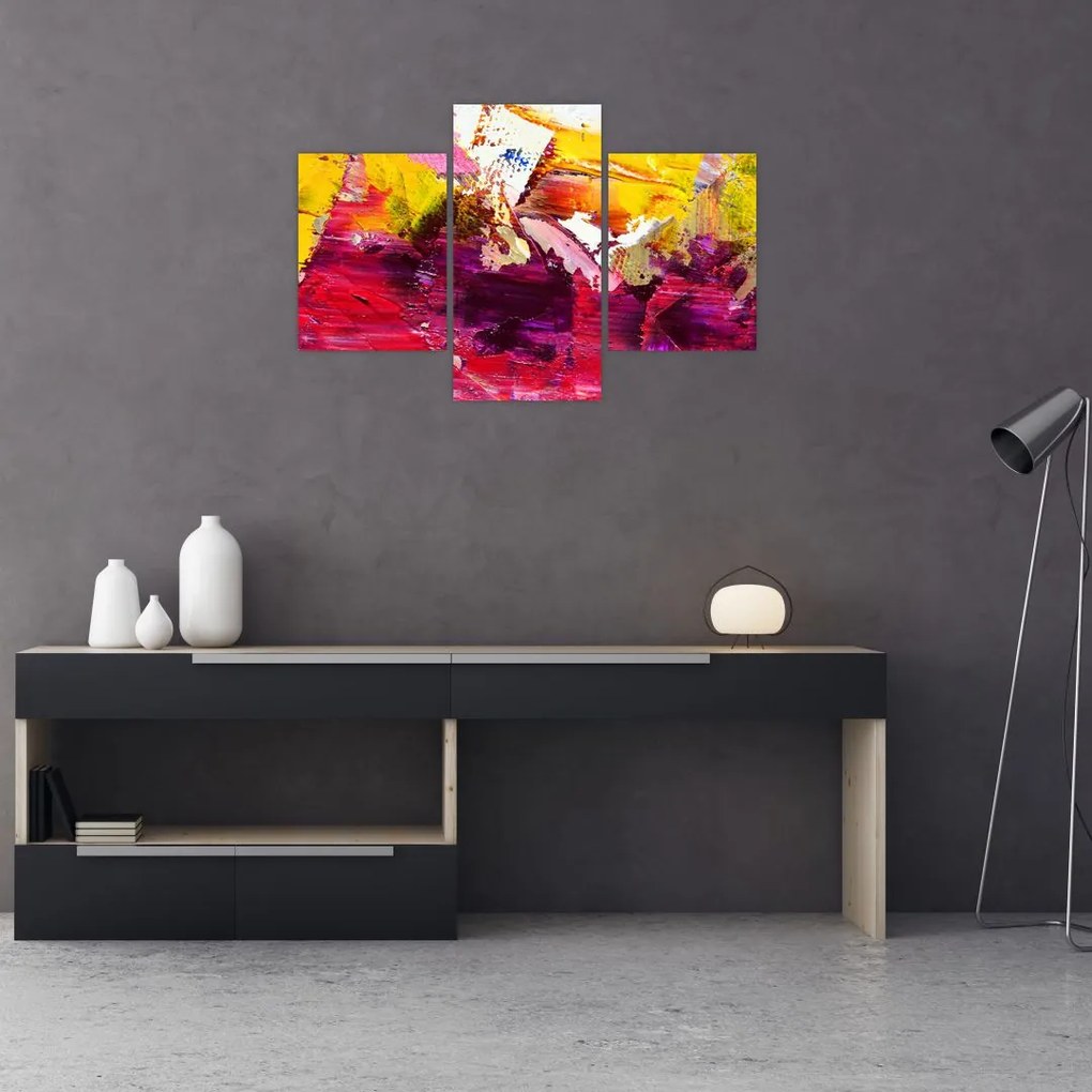 Tablou cu abstracție - pictura (90x60 cm)