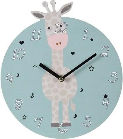 Ceas de perete Koopman, Girafă, diam. 28 cm