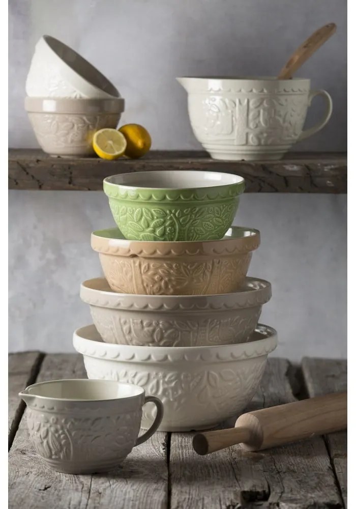 Bol verde din gresie ø 21 cm In the Forest – Mason Cash