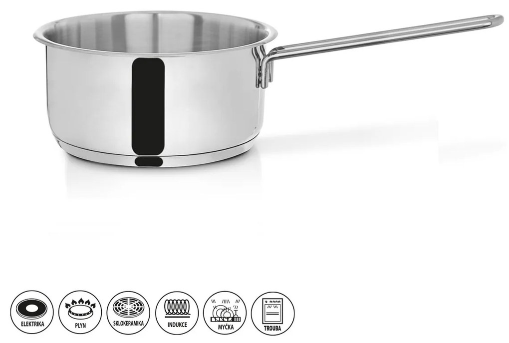 Cratiță din inox Orion Anett 1,25 l