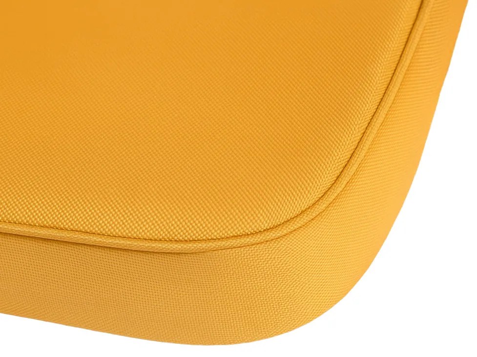 Perna de scaun pentru exterior VIREON 44x45 cm, mustar