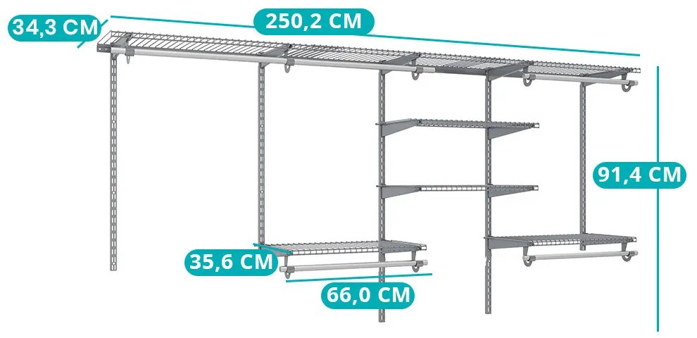 Sistem de depozitare tip garderobă