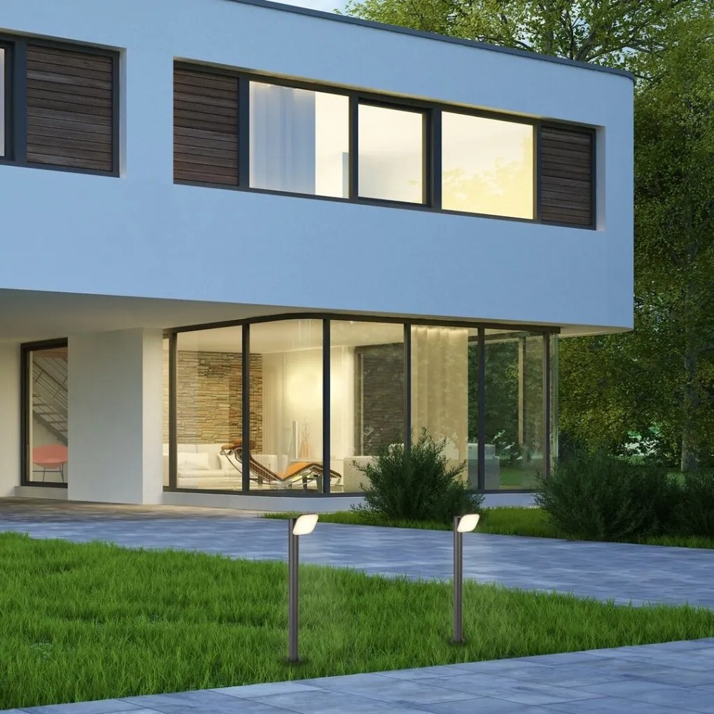 Stalp de exterior, terasa sau gradina, IP44 LED Odiel H-80cm