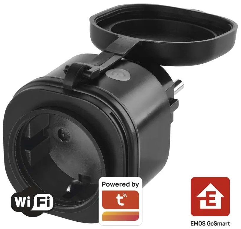 Priza Smart WiFi, IP44, GoSmart, EMOS