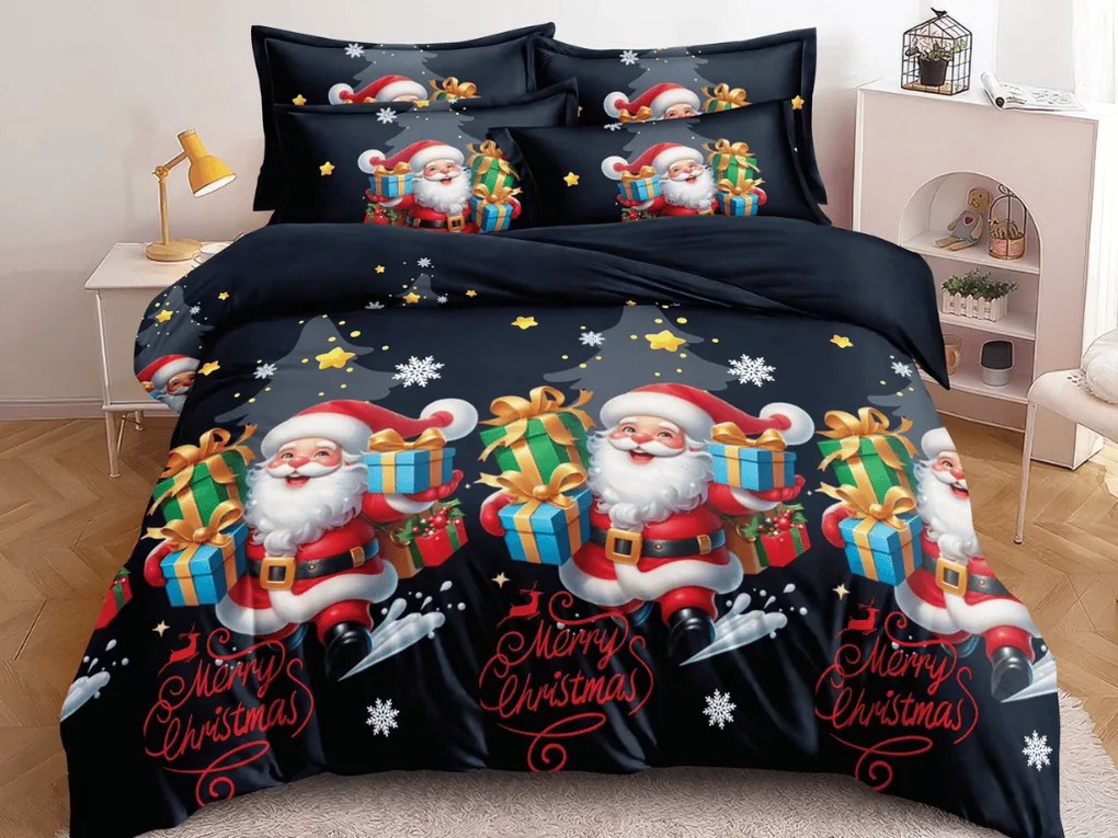 Lenjerie de pat din microfibra MIDNIGHT GIFT colorata Dimensiune lenjerie de pat: 70 x 80 cm | 140 x 200 cm