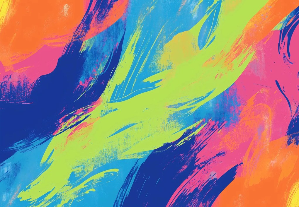 Fototapet - Abstracție colorată (147x102 cm)