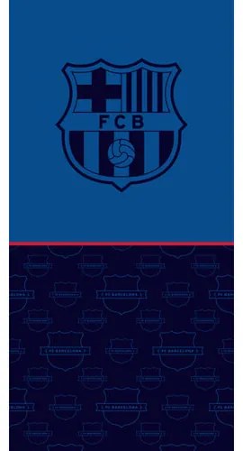 Prosop FC Barcelona Only Blue, 70 x 140 cm