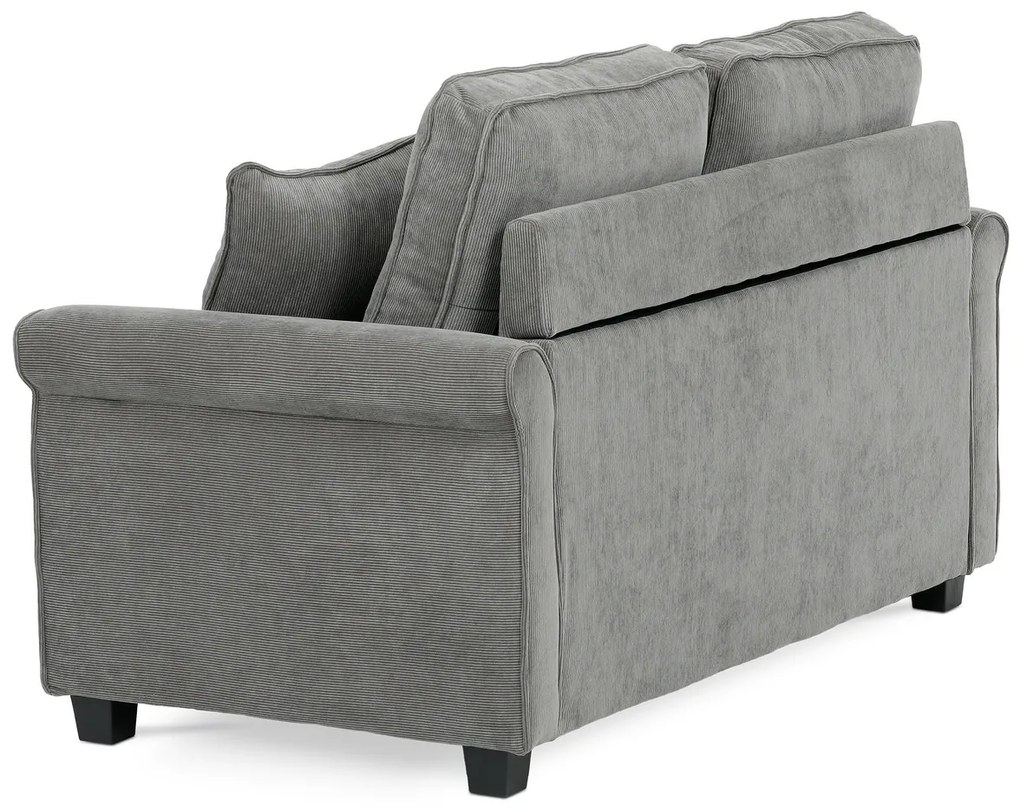 Canapea cu două locuri ASB-4170 GREY2, manșetă,gri