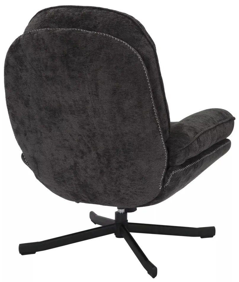 Fotoliu Harper negru/negru Tap.242