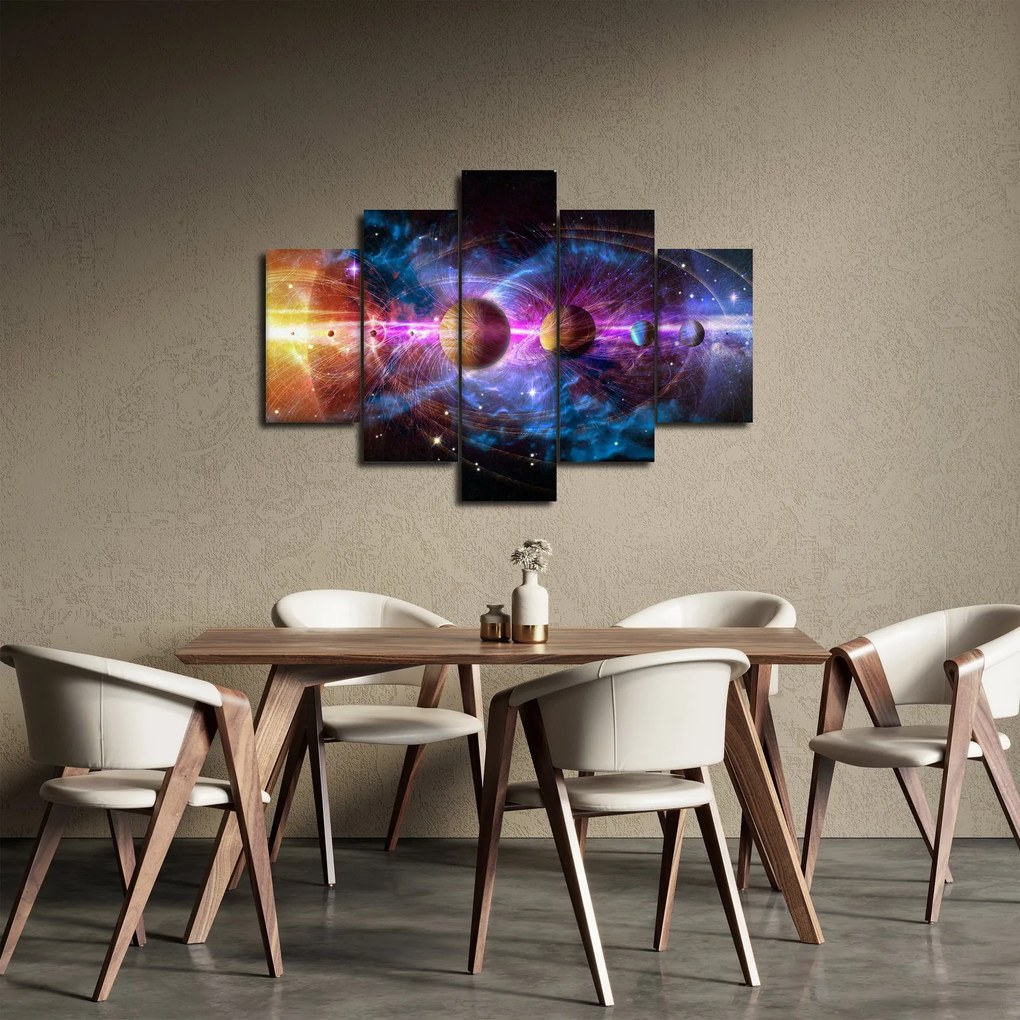 Tablou - Sistemul solar (150x105 cm)