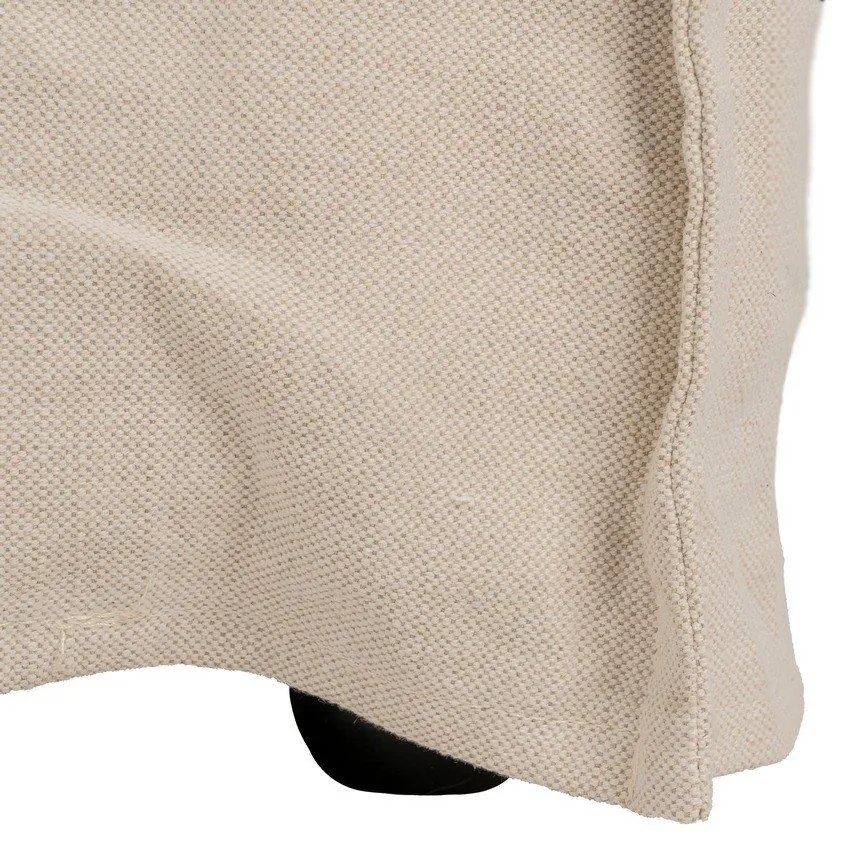 Canapea crem cu tapițerie din in 200 cm – Ixia
