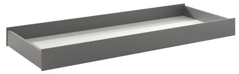 Sertar pentru sub pat de copii gri 90x200 cm London – Vipack