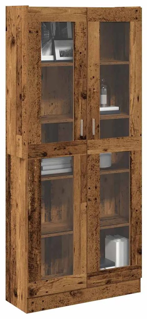 vidaXL Dulap înalt, lemn vechi, 82,5x30,5x185 cm, lemn prelucrat