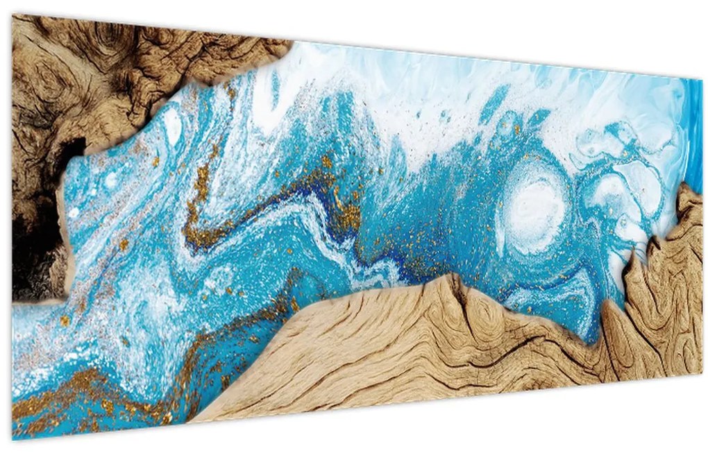 Tablou - Lemn (120x50 cm)