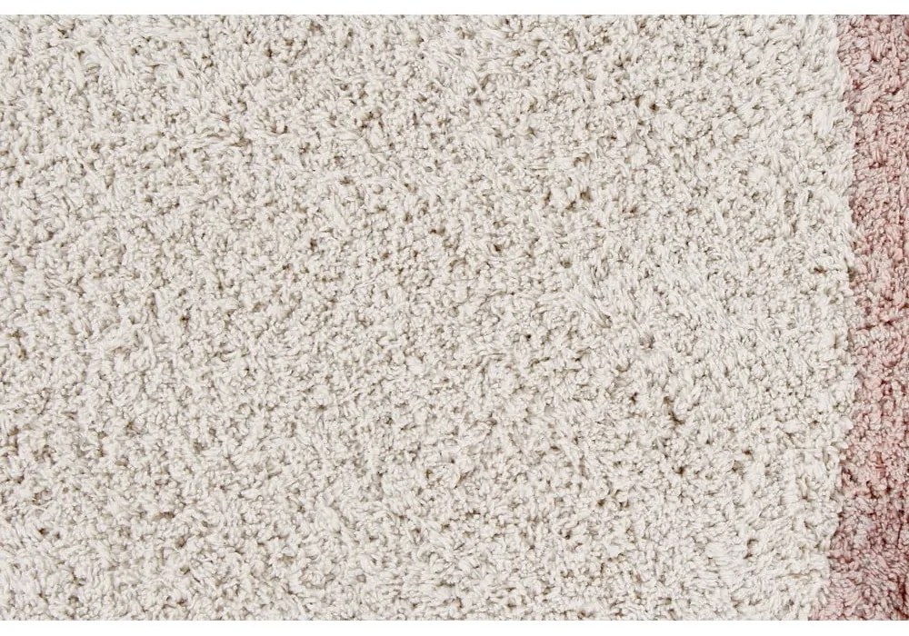 Covor pentru copii crem lavabil/țesut manual din bumbac ø120 cm Bubbly Vintage Nude – Lorena Canals