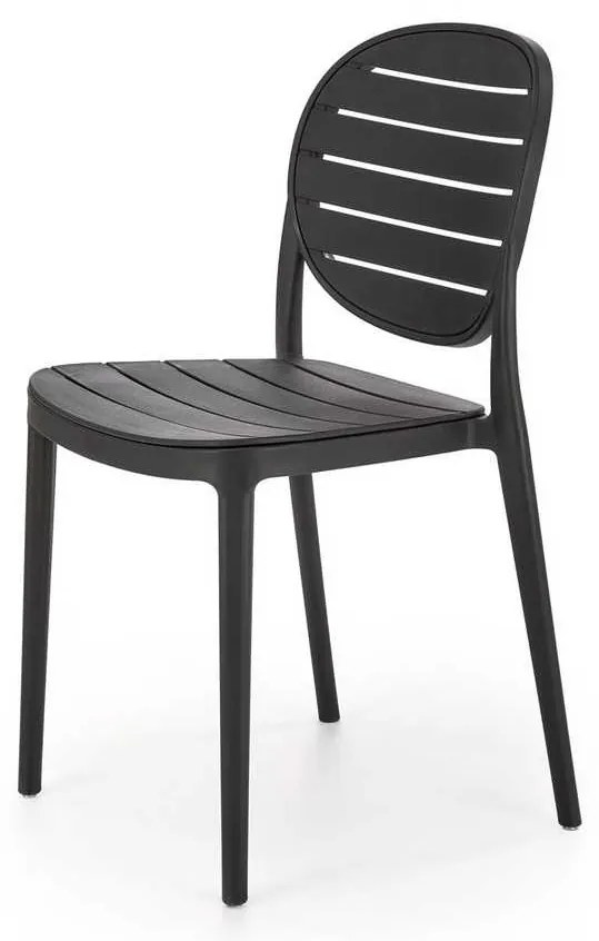 Scaun de bucătărie Josie, negru