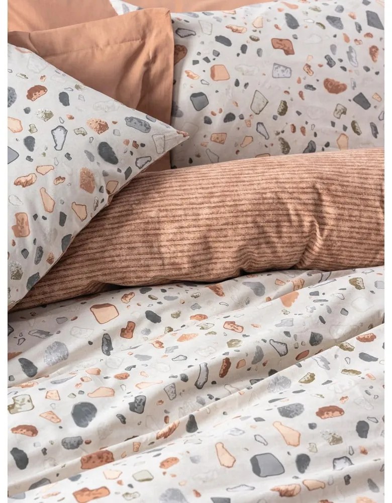 Lenjerie de pat din bumbac ranforcé pentru pat dublu, extinsă 240x220 cm Earth-Inspired Calm – Mila Home Luxury