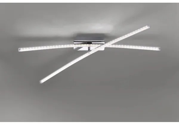 Lustră LED aplicată SIMON 2xLED/8W/230V crom lucios Leuchten Direkt 11292-17
