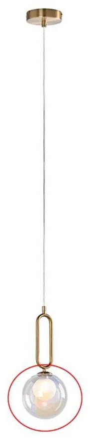 Rabalux - Piesă de schimb din sticlă pentru lustră ROSEHIP, soclu G9, Ø 15 cm