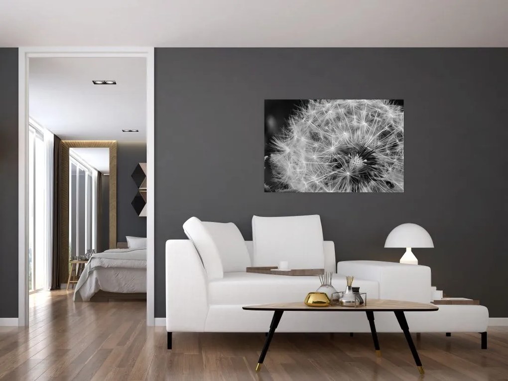 Tablou - mulțime de păpădii (90x60 cm)