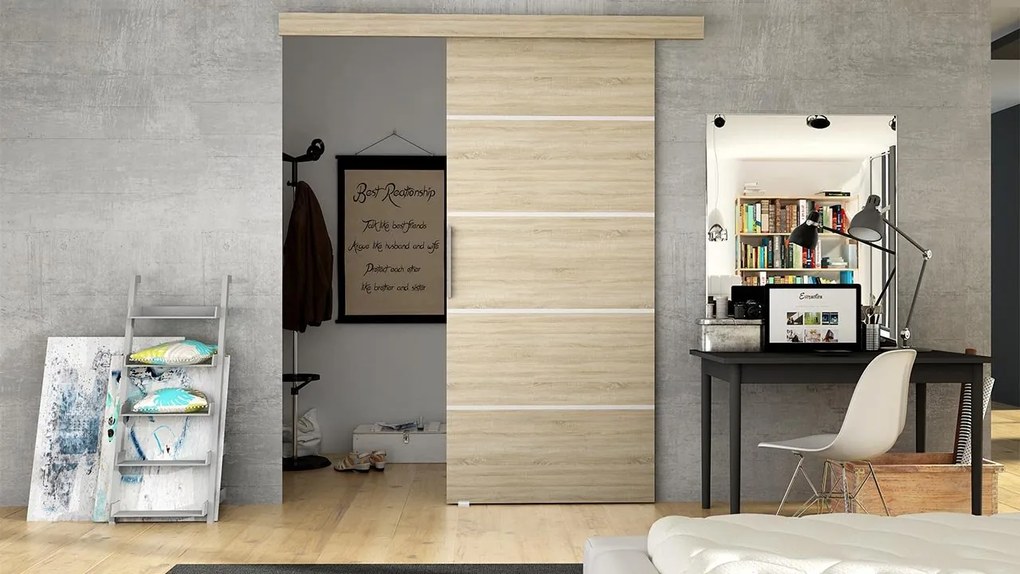 Uși culisante Ravina 70 III (stejar sonoma). Promo -17%. 1060379