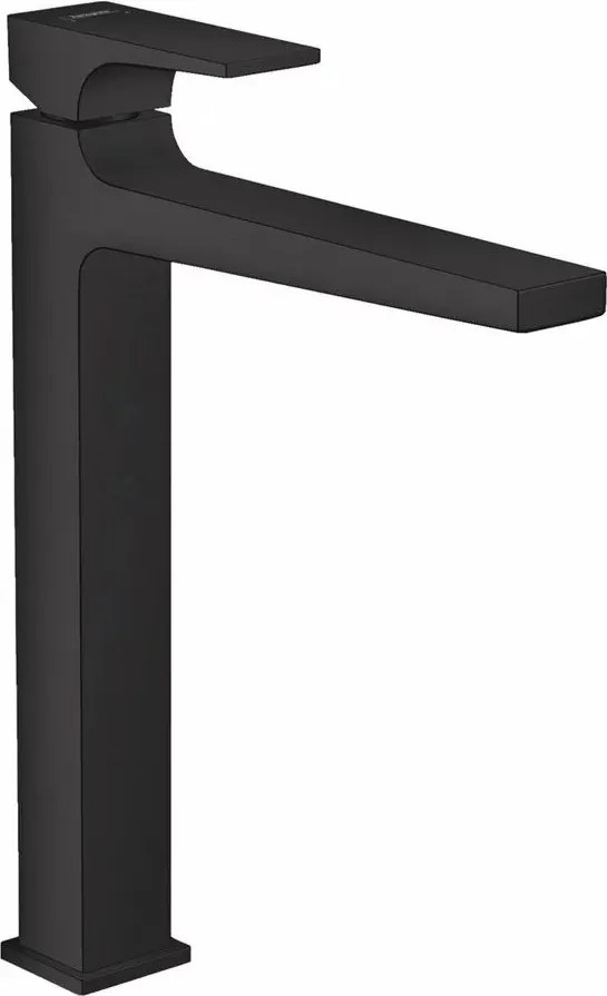Baterie lavoar inalta Hansgrohe Metropol 260 negru mat