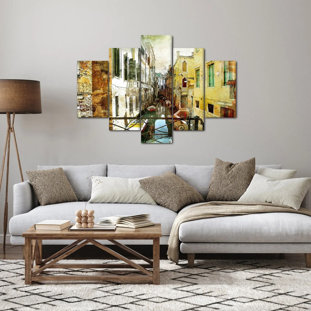 Tablou - Strada din Veneția (150x105 cm)