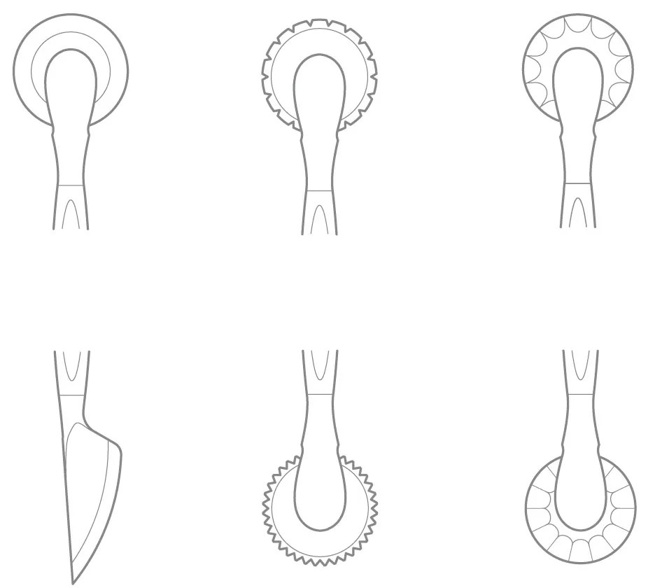 Tescoma Instrumente decorative DELICIA, 3 buc