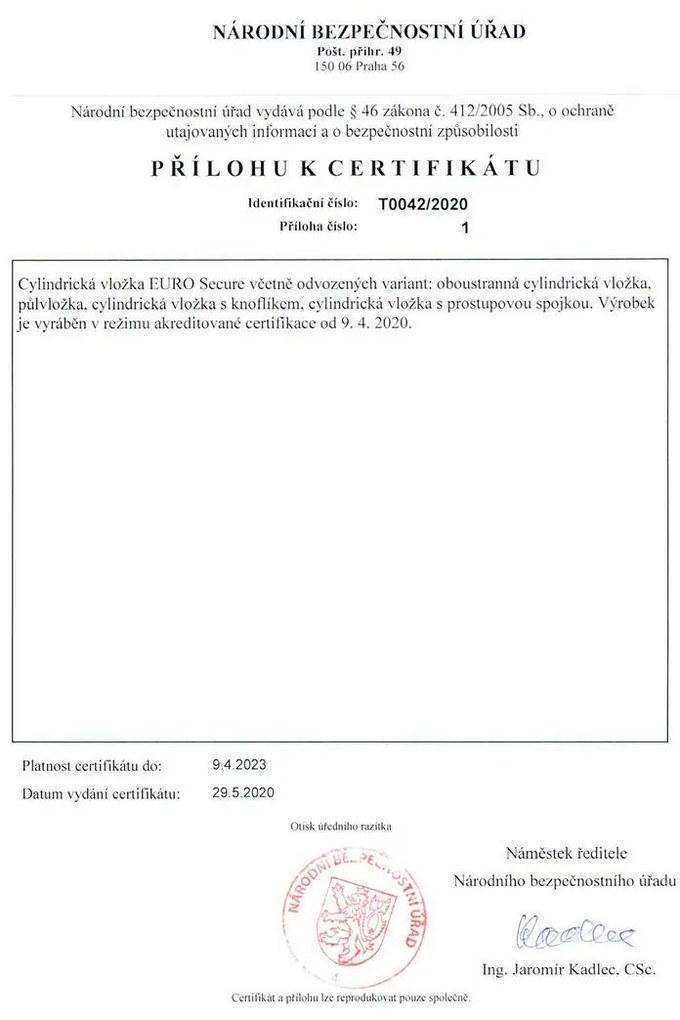 Richter ES.K30/35.NI cilindru cu buton K30+35 mm,6 chei