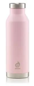 Sticlă de călătorie din inox roz 560 ml V6 - Mizu