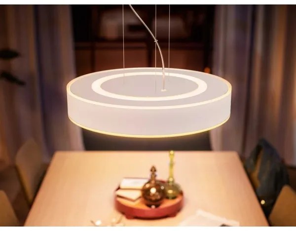 Lustră LED pe cablu dimabilă Hue LED/33,5W/230V 2200-6500K albă Philips